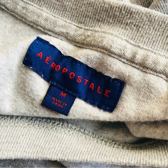 Aeropostale Soft Light Velour Sweatshirt Top - Picture 5 of 7